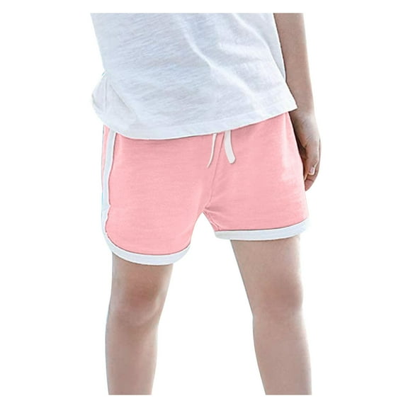 Ketyyh-chn99 Toddler Baby Girls Shorts Cargo Shorts Organic Cotton for Infant Baby and Toddler Boys Girls for 6-12 Months,Pink