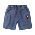 thumbnail image 1 of Ketyyh-chn99 Toddler Boys Girls Shorts Little Kids Cotton Sport Jogger Shorts Summer Solid Color Active Short Pants Trousers BU2,12-18 Months, 1 of 4
