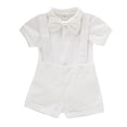 thumbnail image 1 of Ketyyh-chn99 Toddler Boys Outfits Baby Girl Suspenders Pant Sets Toddler Dress Suit Baby Boys Clothes Sets Bowtie Shirts Suspenders Pants Gentleman Outfits Suits White,18-24 Months, 1 of 5