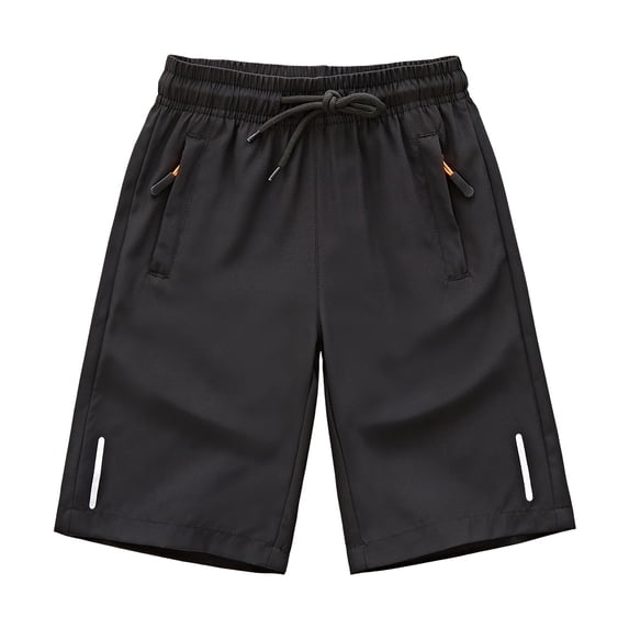 Ketyyh-chn99 Toddler Boys Shorts Clothes Boys Shorts Kids High Waisted Cargo Shorts Summer Casual Shorts with Pockets for 8-9 Years,Grey