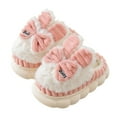 thumbnail image 1 of Ketyyh-chn99 Toddler Boys Slippers Winter Warm Shoes Girls Toddler Slippers Boys House Shoes for Little Kids Cute Plush Indoor Slippers Non-Slip Size for US 13,Purple, 1 of 7
