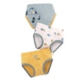 thumbnail image 1 of Ketyyh-chn99 Toddler Boys Underwear Briefs Toddler Little Kid Baby Cotton Training Underwear Trunks 3PCS Multipack Baby Boxers R,150, 1 of 3