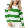 thumbnail image 1 of Ketyyh-chn99 Toddler Girl Long Sleeve Shirt Boys Long Sleeve Shirts Soft Cotton Basic Tees Youth Boys Color Block Crewneck T-Shirts Fashion Layering Shirts Top Size for 7-8 Years,Light Green, 1 of 5