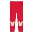 thumbnail image 1 of Ketyyh-chn99 Toddler Girl Pants Long Trousers Pants with Pockets for Girls Casual Red,5T, 1 of 5