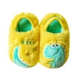 thumbnail image 1 of Ketyyh-chn99 Toddler Girl Slippers Winter Warm Shoes Toddler Slippers Boys Girls House Shoes Slip On Baby Sock Shoes Lightweight Outdoor Walking Shoes Winter Slippers Size for US 9,Yellow, 1 of 4
