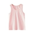 thumbnail image 1 of Ketyyh-chn99 Toddler Girl Tops Vest Tops for Teen Girls Toddler Kids Girls Dance Tank Top Racerback Crop Tank Top Soild Sleeveless Sports Dance Top Size for 6-7 Years,Pink, 1 of 3