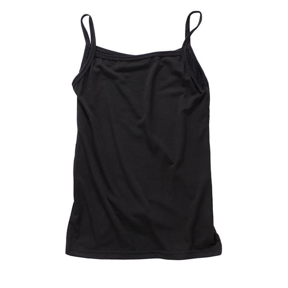 Ketyyh-chn99 Toddler Girls Tops Shirts for Teen Girls Kids Girls Summer Camisole Casual Cute Print Tank Top Undershirt Breathable Size for 5-6 Years,Black