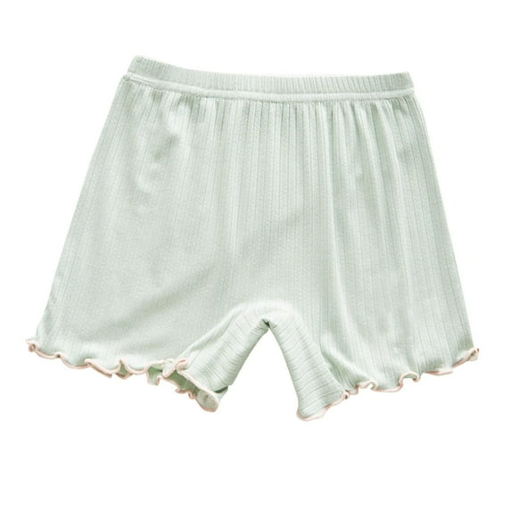 Ketyyh-chn99 Underwear Girls 2024 Cotton Brief Underwear Baby Panties Soft Comfort Cotton Underwear Little Girls Assorted Briefs (Green,4-5 Years)