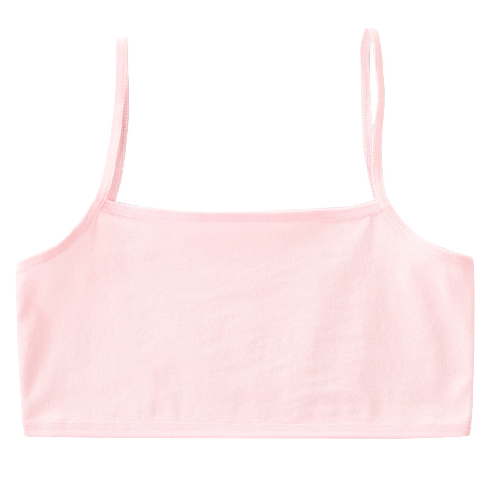 Ketyyhchn99 Underwear Girls Undershirts Girl Bra Training Bra Teen Student Girls' Seamless Cami