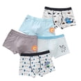 thumbnail image 1 of Ketyyh-chn99 Underwear for Boys Cool Breathable Comfort Panty Briefs Toddler Undies Blue,3XL, 1 of 4