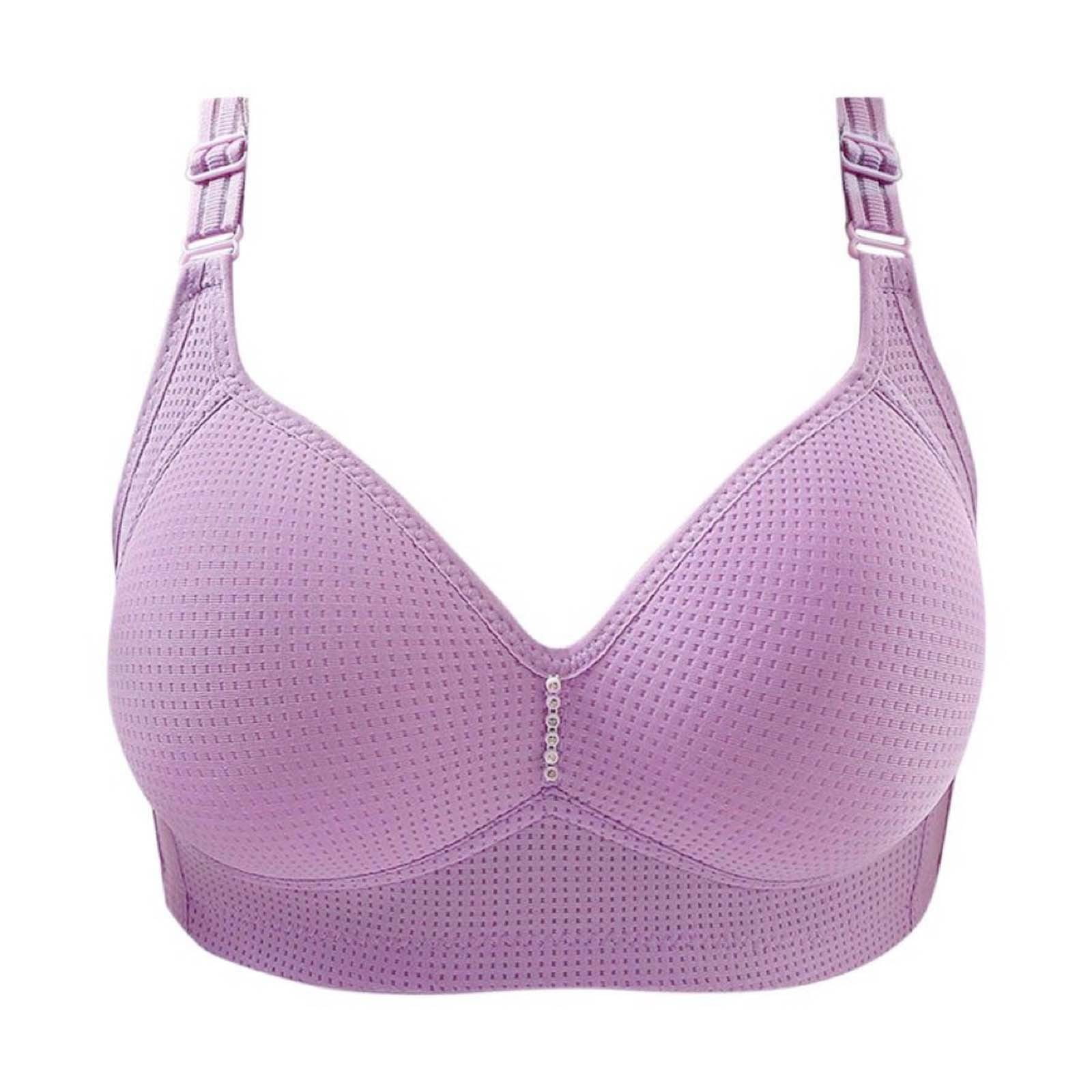 Ketyyhchn99 Women Bra Comfort Soft Support Bra Wireless FullCoverage