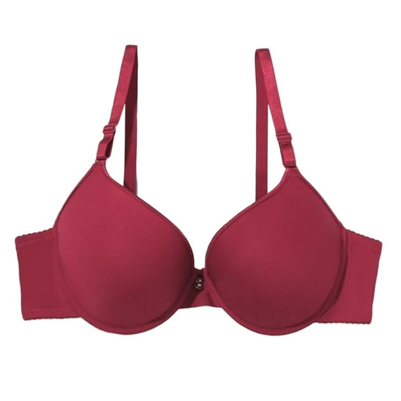 Ketyyh-chn99 Women Bra Strapless Bra Wireless Plus Size Convertible Bra 2023 Red,XL