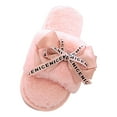 thumbnail image 1 of Ketyyh-chn99 Women Slippers Men Cute Fuzzy House Slippers Non-Slip Bedroom Indoor Slippers Pink,39, 1 of 5