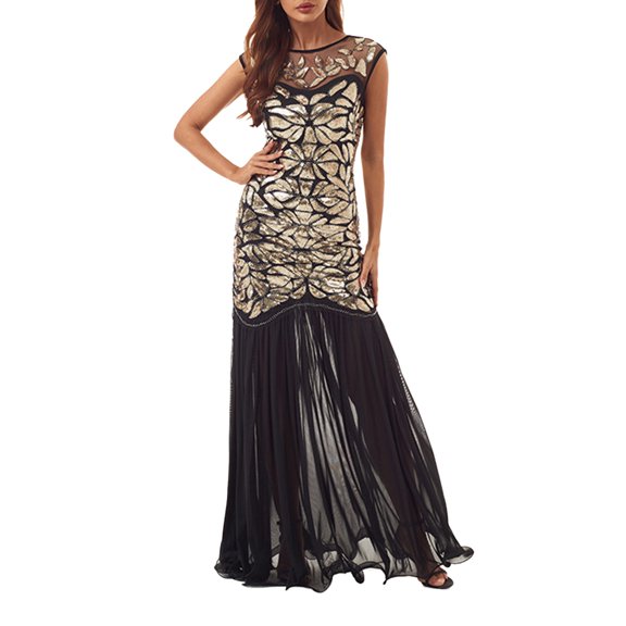 Ketyyh-chn99 Women's Cocktail Dresses Wedding Gown Formal Party Ball Gown Dress Ladies Elegant A-Line Evening Wedding Party Dresses GD1,2XL