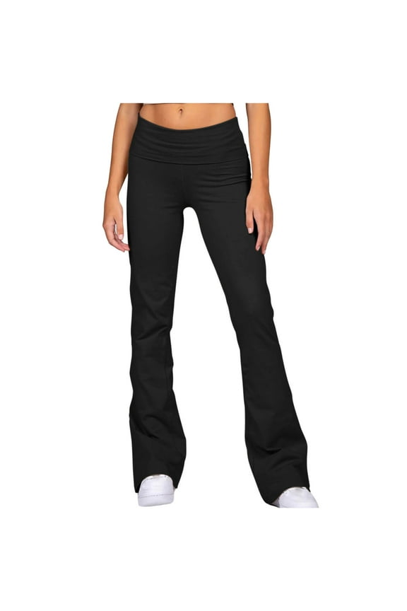 Women's Fashion 2024 Stacked Pants Leggings for Women Pants Leggings High Waist A,M