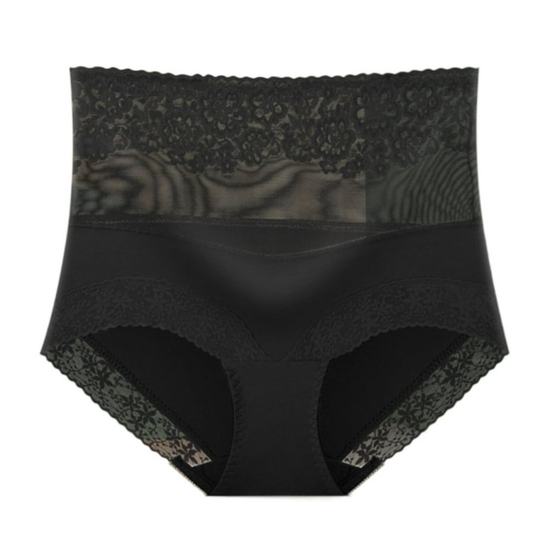 Ketyyh-chn99 Women's Underwear Seamless Underwear V-Shape Panties for  Ladies Black,L