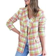 thumbnail image 1 of Ketyyh-chn99 Womens Blazers Casual Work Office Business Fashion Cropped Blazer Pink,S, 1 of 5