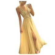 slim fit dress slacks Tea-Length Wedding-Guest Slip Dress