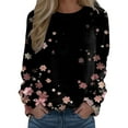 thumbnail image 1 of Ketyyh-chn99 Womens Plus Sweatshirts Plus Size Sweatshirt Pink,2XL, 1 of 4