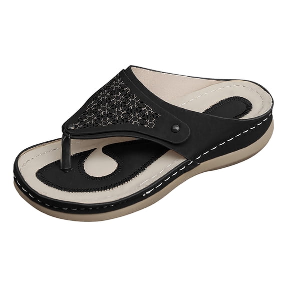 Ketyyh-chn99 Womens Sandals Dressy Slip on Shoes Slippers Heels for Women Platform High Heels Open Toe Fashion Wedding Party Evening Dress Sandals Shoes Black,9