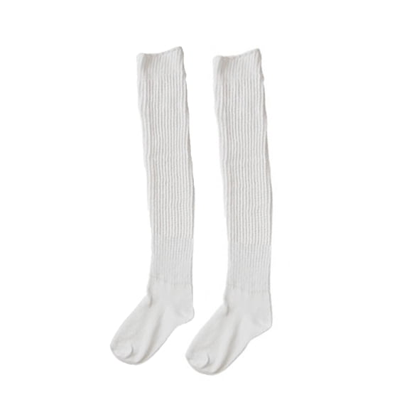 Ketyyh-chn99 Womens Socks Warm Socks Women Thigh High Over The Knee Socks Long Cotton Warm Stockings Slipper Socks B