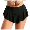 thumbnail image 1 of Ketyyh-chn99 Womens Summer Clothes Beach Shorts Womens Drawstring Shorts Summer Waist Casual Lightweight with Pockets Black,S, 1 of 4