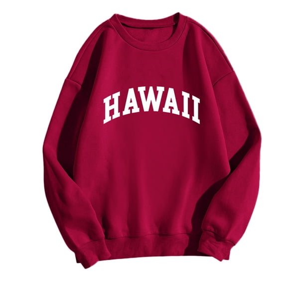 Ketyyh-chn99 Womens Zip Up Hoodie Casual Crewneck Tie Dye Sweatshirt Red,XL