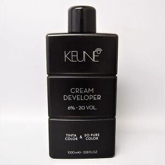 Devuleper Keune CREAM DEVELOPER 6%-20 Vol 33.8oz/ 1000ml - Walmart.com