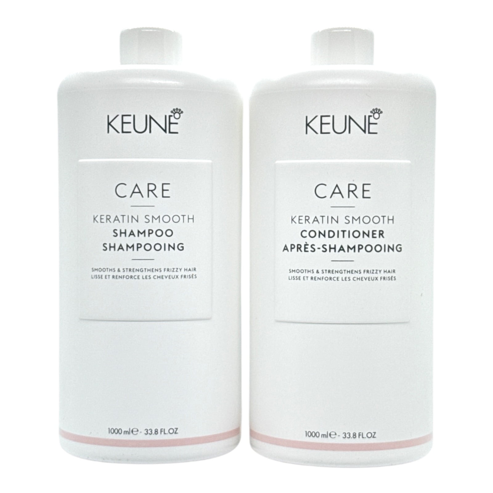 Keune Care Keratin Smooth Shampoo & Conditioner 33.8 Oz Set