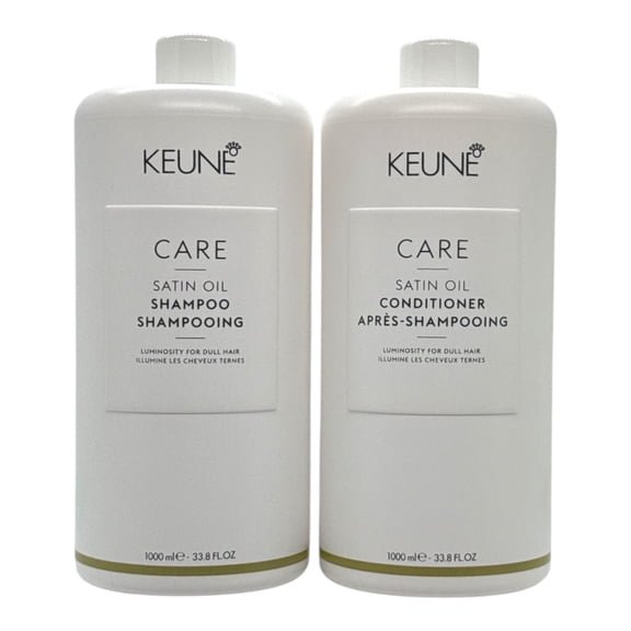 Keune Care Line Satin Oil Shampoo & Conditioner 33.8 Oz Set