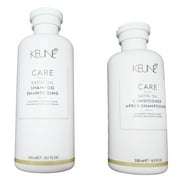 Keune Care Satin Oil Shampoo 10.1 Oz & Conditioner 8.5 Oz Set