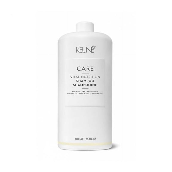 Keune Care Vital Nutrition Shampoo , 33.8 oz Hair - Pack of 1 w/ SLEEKSHOP Teasing Comb