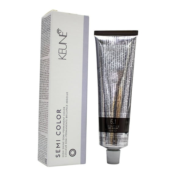 Keune Semi Color 6.1 Demi-Permanent Color Dark ASH Blonde 2 Oz