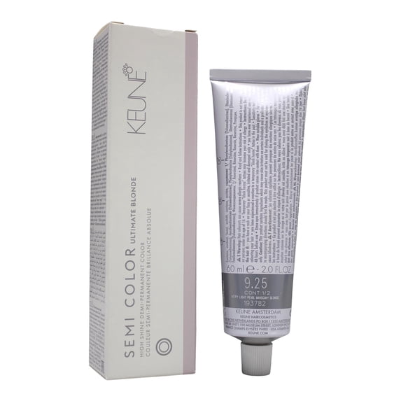 Keune Semi Color 9.25 Demi-Permanent Color Very Light Pearl Mahogany Blonde 2 Oz