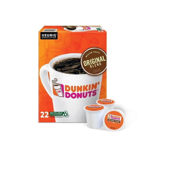 Keurig 5000356417 Dunkin' Donuts Coffee K-Cups, Each