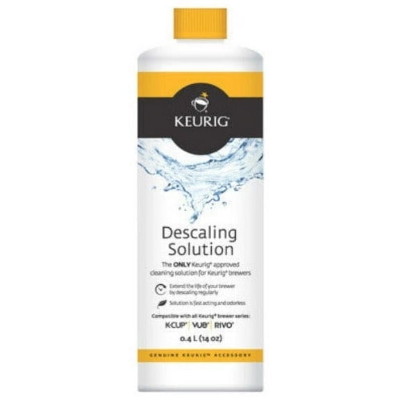 Keurig 5000367641 14 oz Coffee Brewer Descaling / Calcium Remover Solution - Quantity of 4