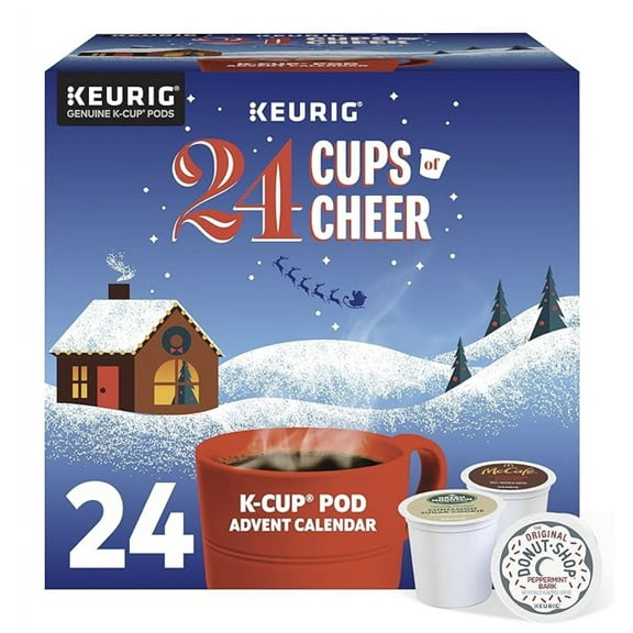 Keurig Advent Calendar Variety Pack, Single Serve K-Cup Pods, 24 Count 2023