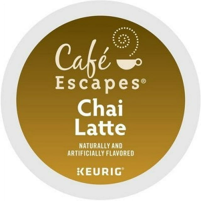 Keurig Cafe Escapes Chai Latte KCups, 24/Box (6805)