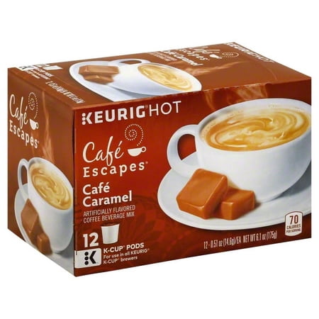 Keurig Cafe Escapes Keurig Hot Coffee Beverage Mix, 12 ea