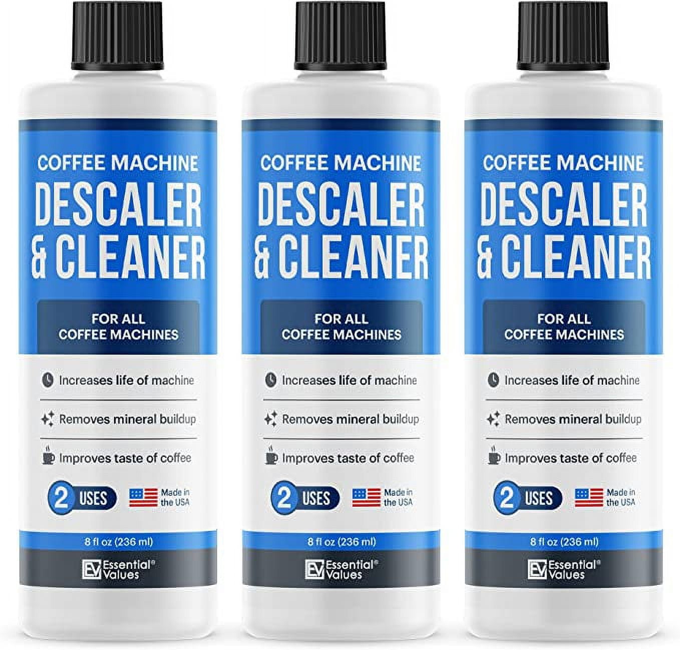 2-Pack Descaler (2 Uses Per Bottle) Descaling Solution for Keurig,  Nespresso, Ninja, Delonghi, Coffee and Espresso Machines - By Quick & Clean  - Yahoo Shopping
