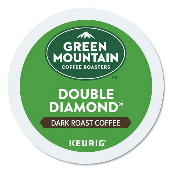 Keurig Double Black Diamond Extra Bold Coffee K-Cups, 24/Box, Each