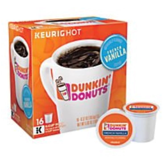 Keurig Dunkin Donuts French Vanilla Coffee K-Cups 16 Pk