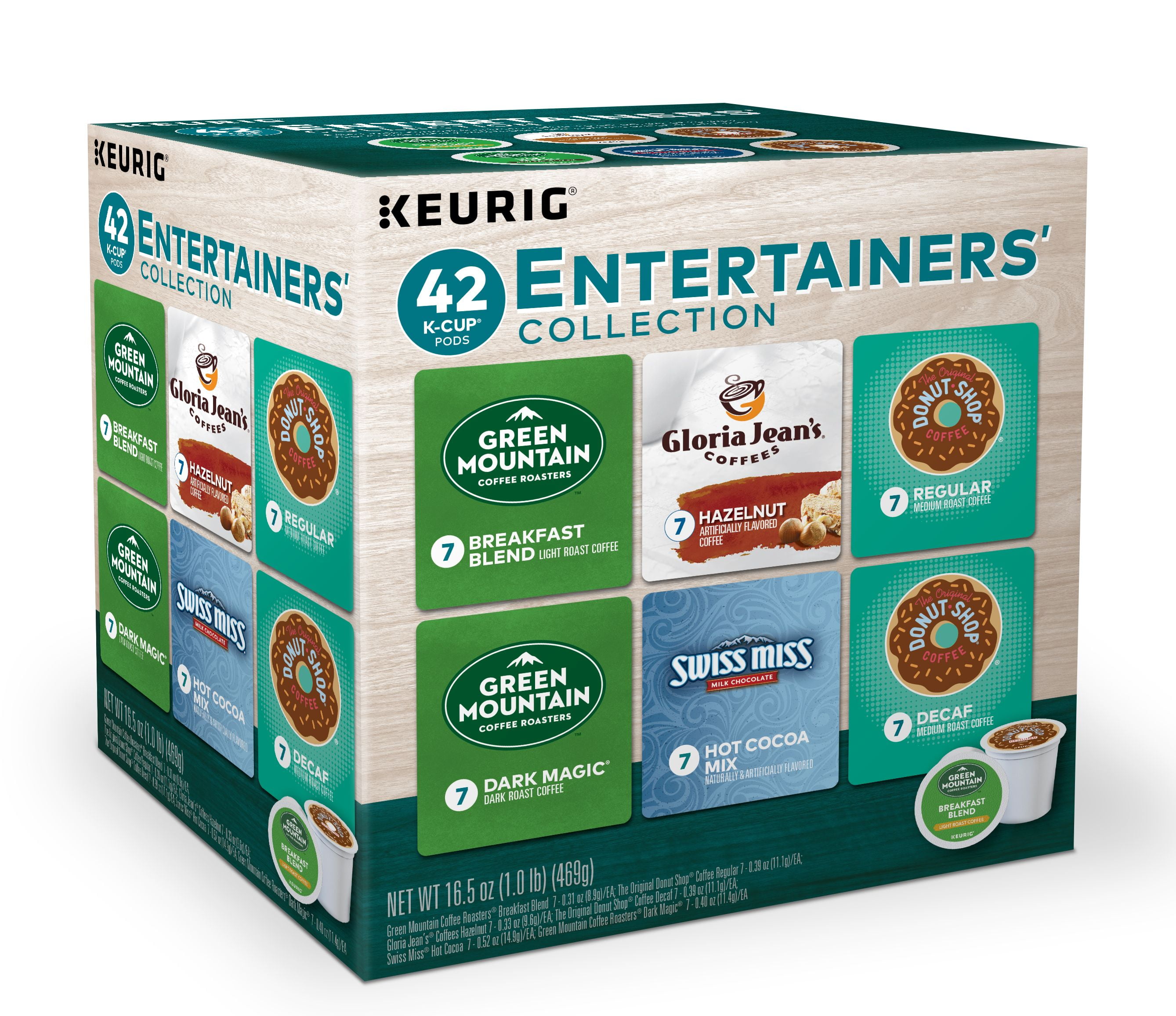 Keurig Entertainer Variety Coffee Collection KCup Pods, Variety Pack