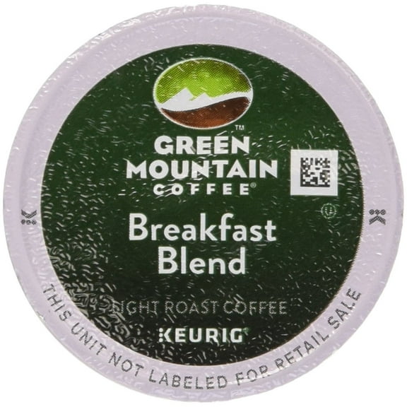 Keurig, Green Mountain Coffee, Breakfast Blend(Melange), K-Cup Counts, 50 Count