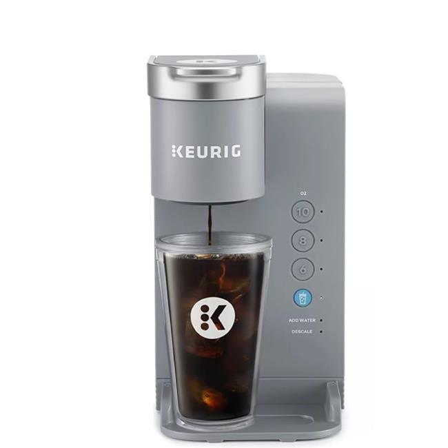 Keurig Green Mountain, Inc K25F Keurig K25F K-ICED Essentials Compact Single Serve Coffee Maker - Ice Gray