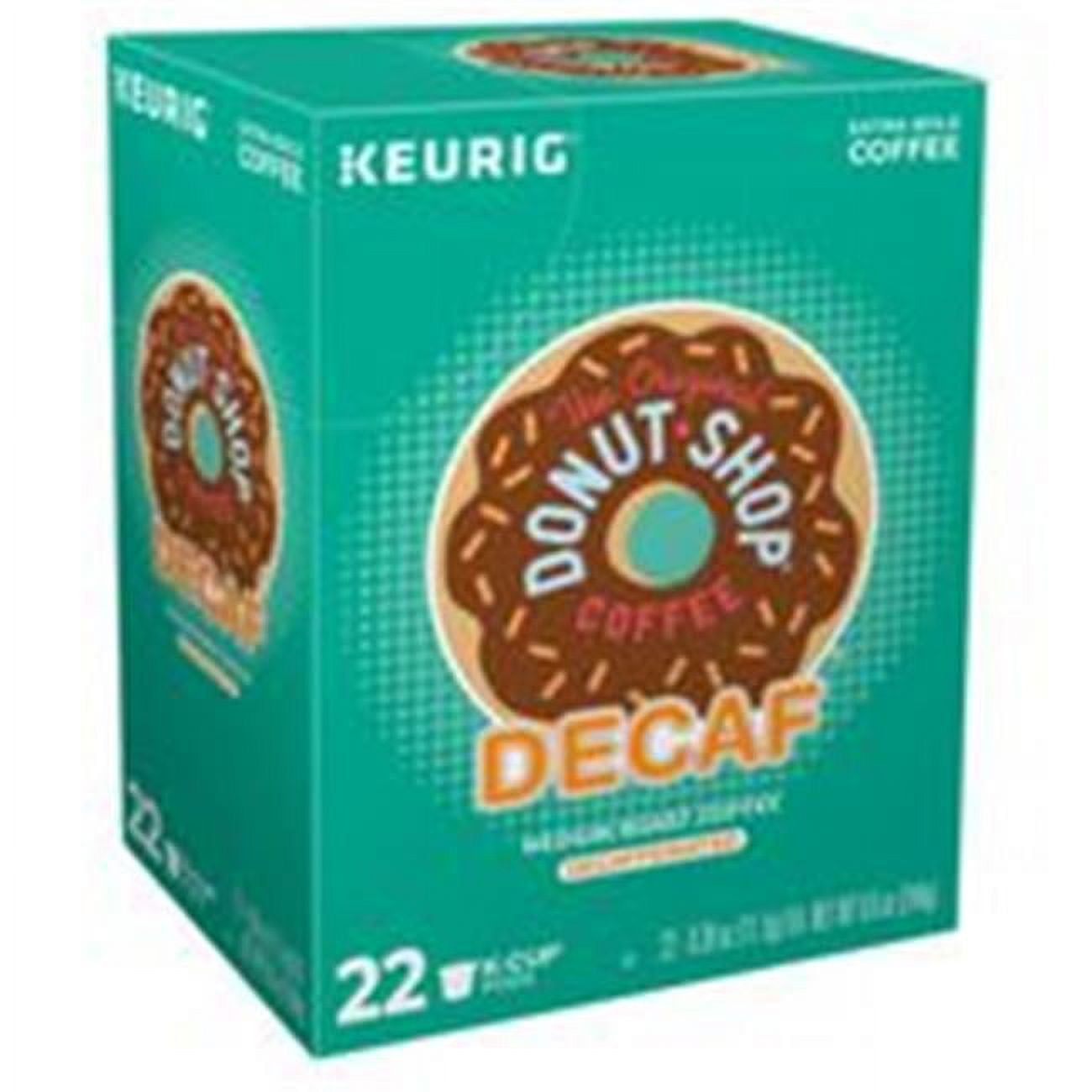 Keurig Green Mountain  Medium Roast Donut Shop Decaf Coffee K-Cups
