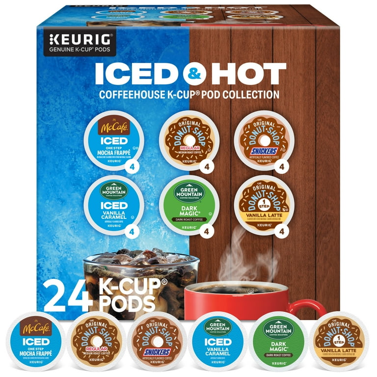 Keurig Iced & Hot Variety Pack, 24 Count - Walmart.com