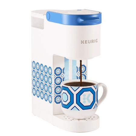 Keurig - Limited Edition Jonathan Adler K-Mini Single Serve K-Cup Pod Coffee Maker - White