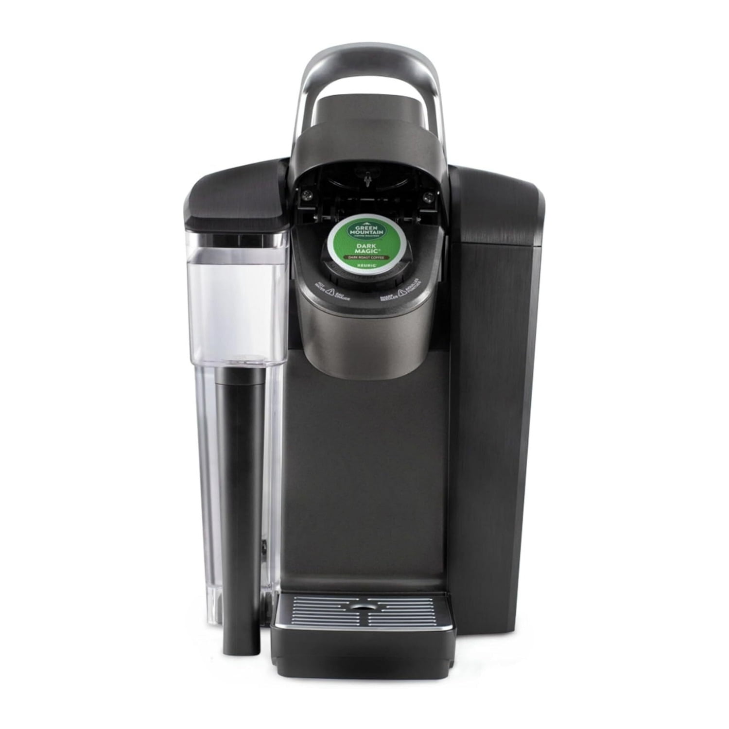 Black Programmable Single Serve Pod Coffee Maker with Auto Shutoff