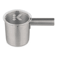 thumbnail image 1 of Keurig K-Café Milk Frother Cup Replacement Part or Extra, Hot and Cold Frothing, Compatible with Keurig K-Café Coffee Makers Only, Nickel, 1 of 8